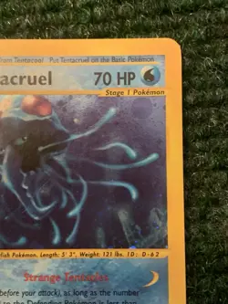 Pokemon Card Aquapolis Tentacruel H26/H32 LP - Image 3