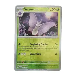 Venomoth Reverse Holo Card 049/165 Scarlet & Violet 151 - Image 1