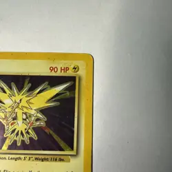 Zapdos Pokemon Card Holo WOTC 16/102 Base Set Rare Vintage 1999 Original MP - Image 4