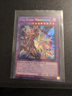 Yugioh The Dark Magicians RA04-EN054 Secret Rare 1st Ed Near Mint - Image 1