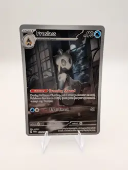 Pokemon TCG Froslass Twilight Masquerade Holo Card Illustration Rare 174/167 - Image 1