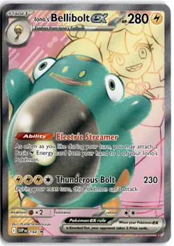 Iono's Bellibolt ex - Promo SV: Scarlet & Violet Promo Cards 194 NM - Image 1