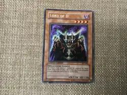 yugioh holofoil Lord Of D. BPT-004 Creased - Image 1