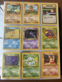 🥇9 Card Lot Pokemon, Collections Vintage 1st Edition Lot Base Set Fossil, - Image 1