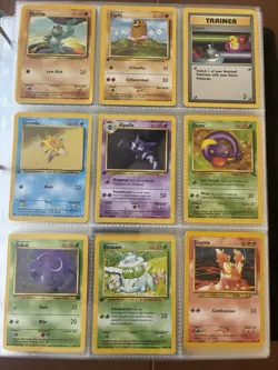 🥇9 Card Lot Pokemon, Collections Vintage 1st Edition Lot Base Set Fossil, - Image 3