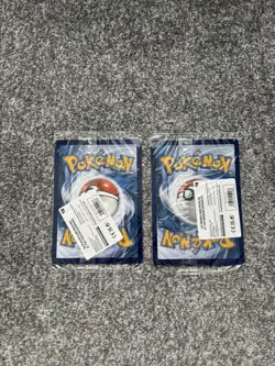 2 x Pikachu At The Museum OVERSIZED Promo Card - Natural History Museum - SEALED - Image 2