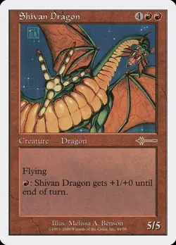Beatdown MTG 1 Shivan Dragon Magic - Image 1