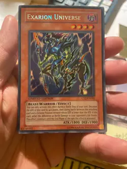 Yugioh Exarion Universe Secret Rare CT2-EN002 Lightly Played / MP - Image 1