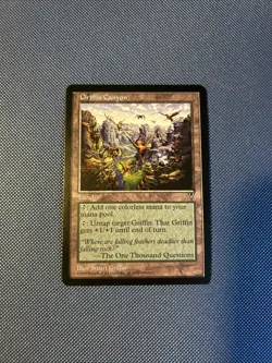 MTG Griffin Canyon Visions 163 - Image 1
