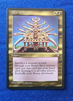 Altar of Bone, Ice Age MTG 1995 Magic The Gathering LP - Image 1
