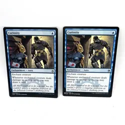 Curiosity 2x A25 MTG Magic The Gathering - Image 1