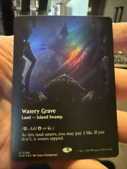 Watery Grave (Borderless) Edge of Eternities Foil 286 NM - Image 1