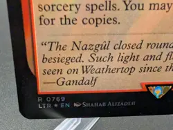 Display of Power (Extended Art) (Surge Foil) Universes Beyond: the Lord of... - Image 2