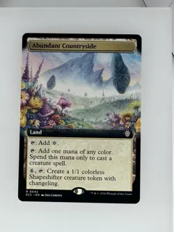 2026 MTG Lorwyn Eclipsed Abundant Countryside (Extended Art) 42 NM - Image 1