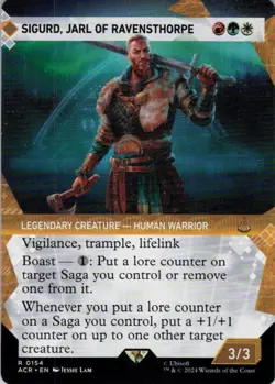 Sigurd, Jarl of Ravensthorpe (Showcase) - Assassin's Creed - 154 - NM - Image 1