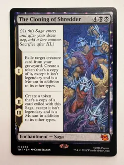 MTG The Cloning of Shredder #60 NM Teenage Mutant Ninja Turtles - Image 1
