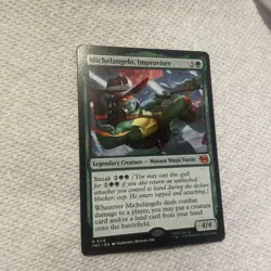 Michelangelo, Improviser - Teenage Mutant Ninja Turtles - NM-Mint - MTG - Image 1