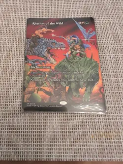 Rhythm of the Wild Borderless MTG Teenage Mutant Ninja Turtles Eternal PZA - Image 1