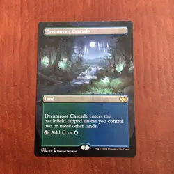 MTG Dreamroot Cascade (Borderless) Crimson Vow NM - Image 1