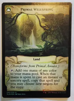 MTG Magic [x1] Primal Amulet [x1] FOIL Ixalan M/NM - Image 2