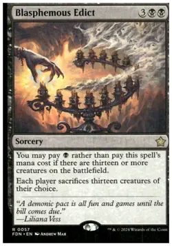 Foundations #57 Blasphemous Edict - Image 1