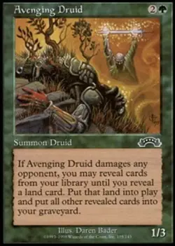 Avenging Druid x4 - Exodus - NM-Mint, English - Exodus - Image 1