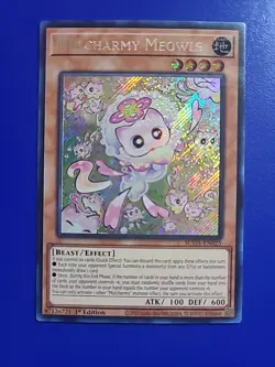 Yu-Gi-Oh! Mulcharmy Meowls SUDA-EN025 Supreme Darkness Secret Rare 1st Edition - Image 1