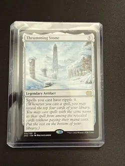 MTG Thrumming Stone Double Masters 2022 NM-Mint Condition - Image 1