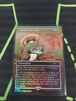 MTG Magic The Gathering Happily Ever After Foil Secret Lair White Enchantment - Image 1