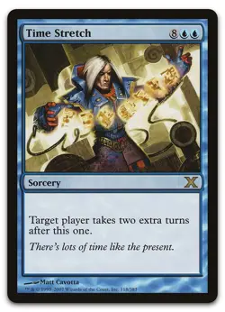 Time Stretch #118 (LP) 10th Edition 10E Magic MTG - Image 1