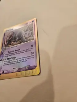 Pokemon TCG Grumpig EX Dragon holo rare 6/97 2003 LP - Image 2