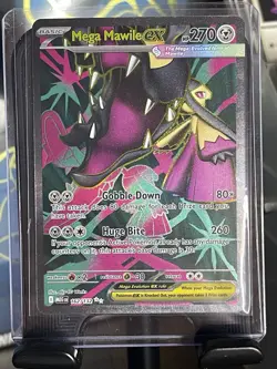 Mega Mawile EX 162/132 Secret Rare Full Art ME01 Pokemon Card PSA 10 Candidate - Image 1
