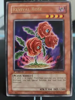 Revival Rose - 1st Edition - Rare Foil - Yugioh Dark Monster - Vintage - Image 1