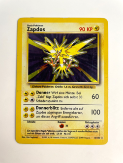 Zapdos Holo – Base Set - German / Deutsch – WOTC Pokemon 1999 - Image 1