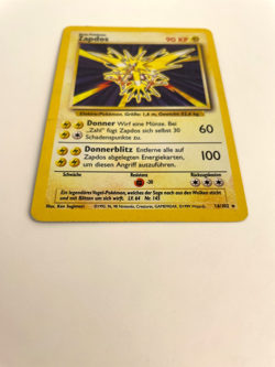Zapdos Holo – Base Set - German / Deutsch – WOTC Pokemon 1999 - Image 4