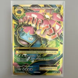 Pokemon M Venusaur EX 100/108 Evolutions Full Art Ultra Rare Holo HP230 English - Image 1