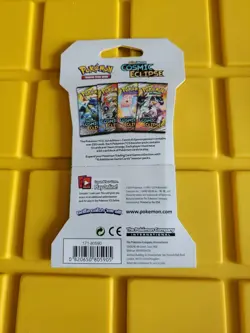 Pokemon TCG Sun & Moon Cosmic Eclipse Sleeved Booster Pack Factory Sealed 820650805899 - Image 2