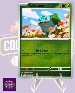 Bulbasaur 001/132 Me01: Mega Evolution Reverse Holo - Pokemon TCG NM - Image 1