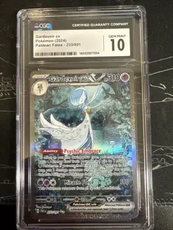 Pokemon TCG Gardevoir EX Illustration Rare Holo Card 233/091 Sv: Paldean Fates - Image 1
