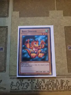YUGIOH BABY DRAGON LCJW-EN006 SUPER 1ST ED NM - Image 1
