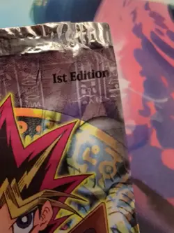 EMPTY/OPENED Yugioh Booster Pack - Metal Raiders 1st Edition - Image 2