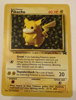 Pokemon TCG Pikachu Wizards Black Star Promos 1 Regular Promo - Image 1
