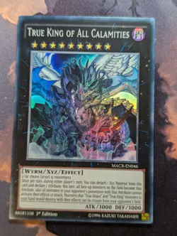 Yugioh True King of All Calamities MACR-EN046 Super Rare 1st Edition - Image 1