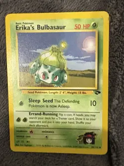 ERIKA’S BULBASAUR Challenge - 39/132 - Uncommon - Pokemon - NM - Image 1