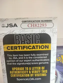 JSA Signed Jay Goede Pokemon TCG Mewtwo (Movie Promo) 03 Wotc Promo Regular 1999 - Image 3