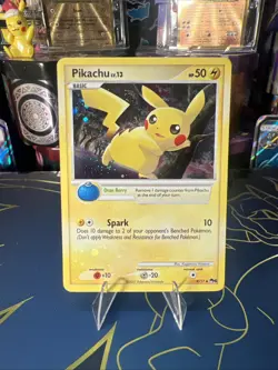 Pokemon TCG Pikachu 9/17 2007 Pop Series 6 Holo Promo - Image 1