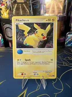 Pokemon TCG Pikachu 9/17 2007 Pop Series 6 Holo Promo - Image 4