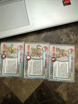 Pokemon Topps Abra, Alakazam, Kadabra Full Evolution Set 1999 - Image 2
