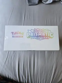 Pokemon Center Prismatic Evolutions Elite Trainer Box Factory SEALED - Image 2