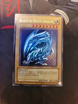 Yu-Gi-Oh! TCG Blue-Eyes White Dragon SDK-001 Ultra Rare Unlimited MP - Image 1